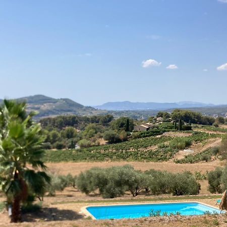 La Venturonne Appartement Neuf Rez De Jardin 45 M2 Vue Mer Et Vignes 10 Mn Des Plages ル・ボーセ エクステリア 写真