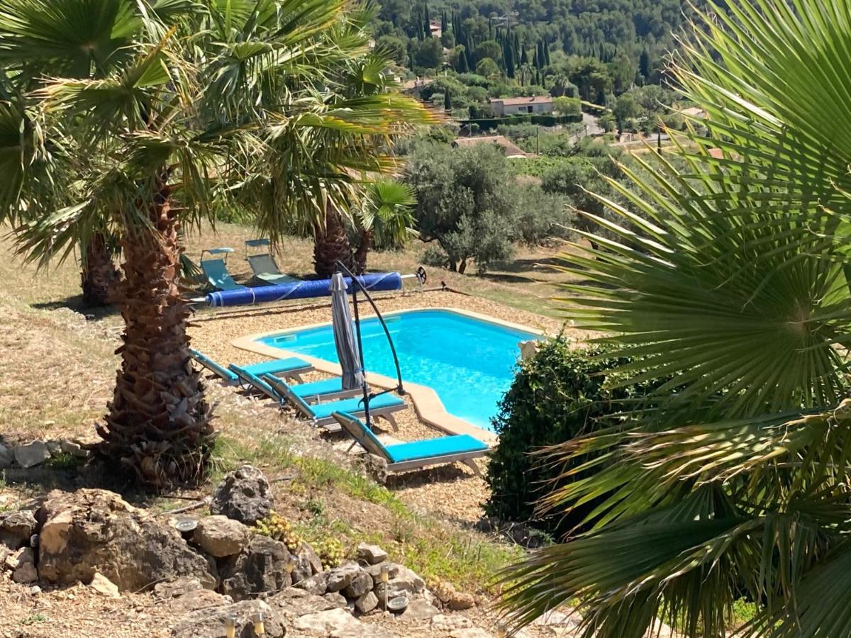 La Venturonne Appartement Neuf Rez De Jardin 45 M2 Vue Mer Et Vignes 10 Mn Des Plages ル・ボーセ エクステリア 写真